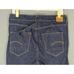 G Star Jeans Womens 32x22 Blue Gs Raw Jeans Cropped 5204 GS01